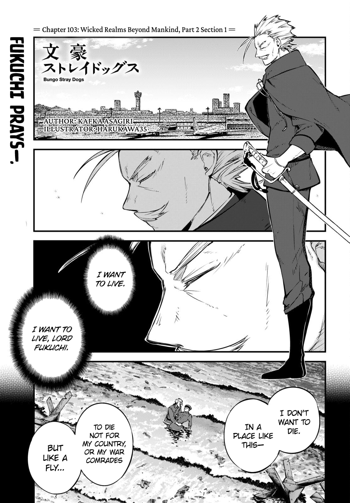 Bungou Stray Dogs, Chapter 103 image 02